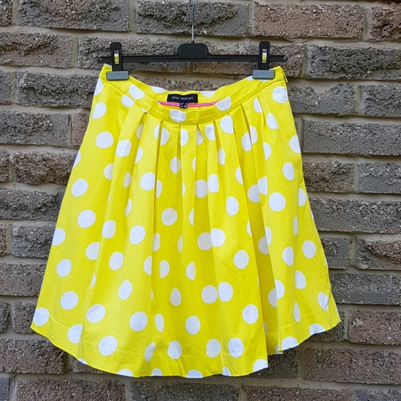 Pink Tartan Polka Dot Skirt 💙💛 Proceeds for Ukraine - Picture 1 of 9